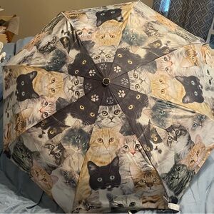 NWT Surci Cat Pattern Umbrella